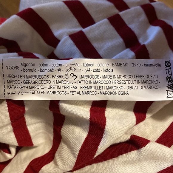 Zara Stripe Elastic Crop Top - Picture 5 of 5